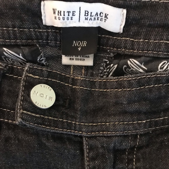 White House Black Market NOIR Black Pant - Picture 3 of 6